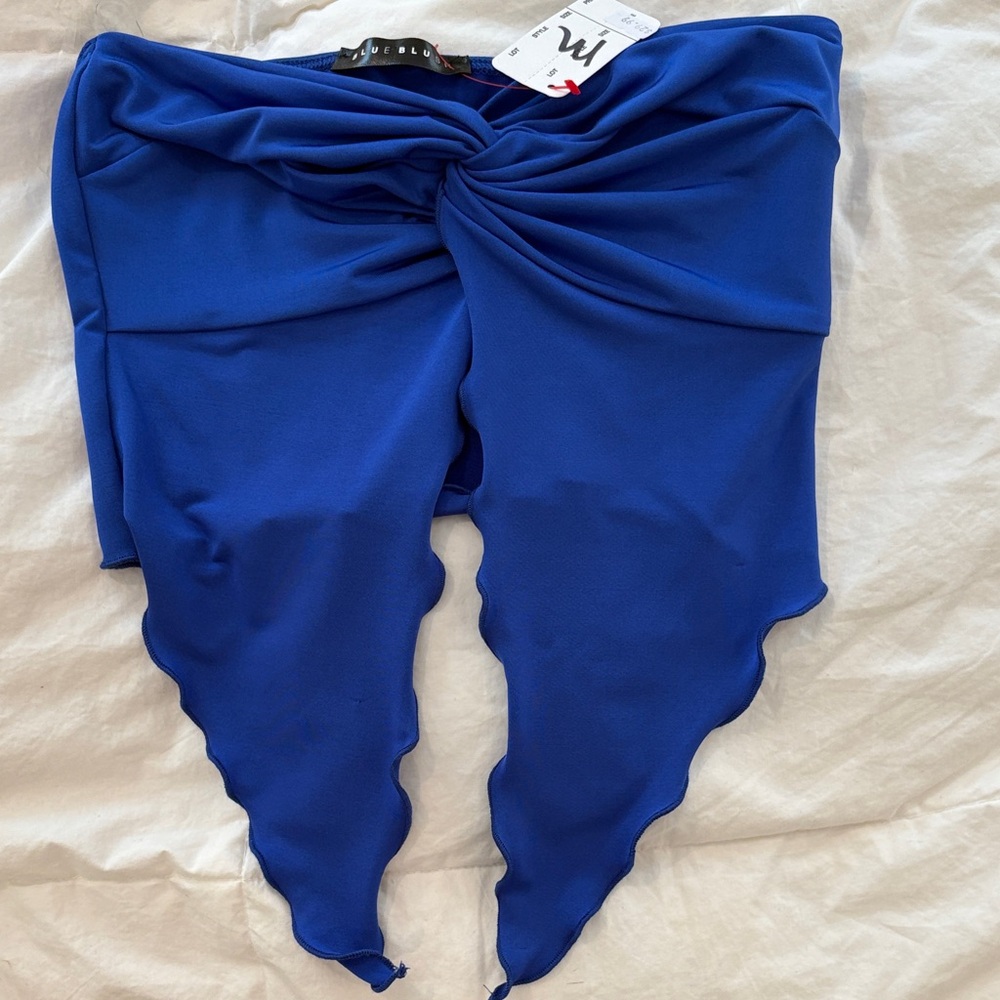 Royal Blue Going Out Top
